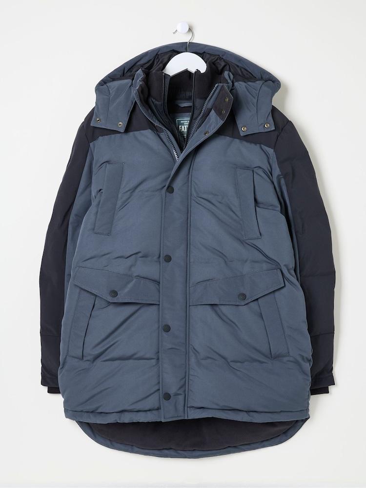 fat face Banff Dark Blue Ultimate Coat