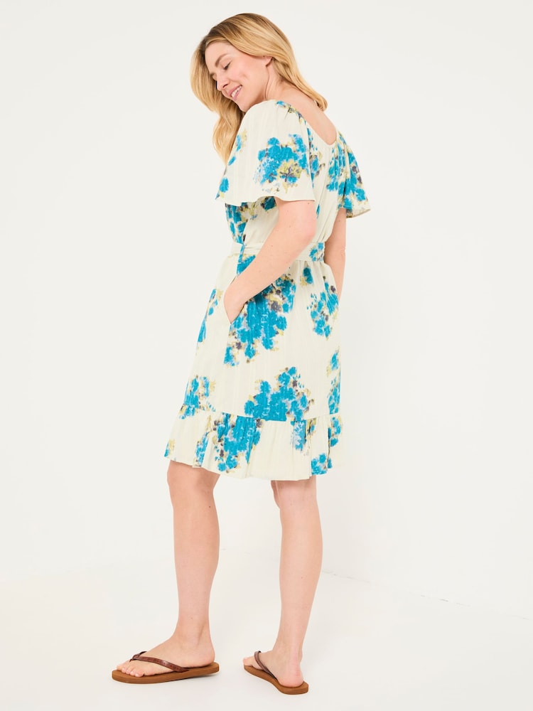 Fat Face Benny Multi Blurred Floral Dress