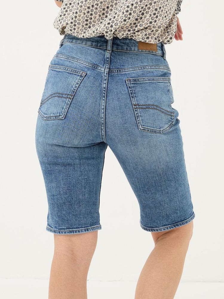 Fat Face Bisley Blue Denim Bermuda Shorts