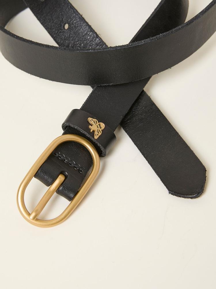 fat face Black Bee Stud Belt