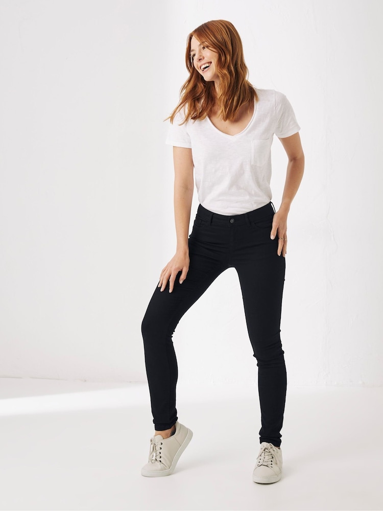 Fat Face Black Five Pocket Jeggings