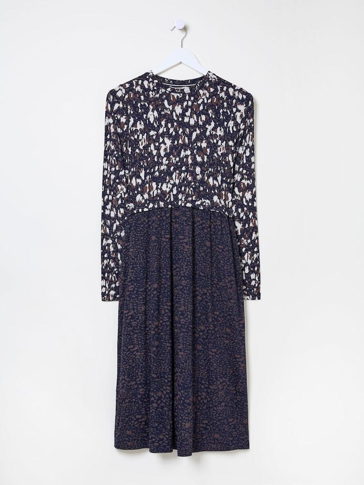 fat face Black Noa Mark Make Dress