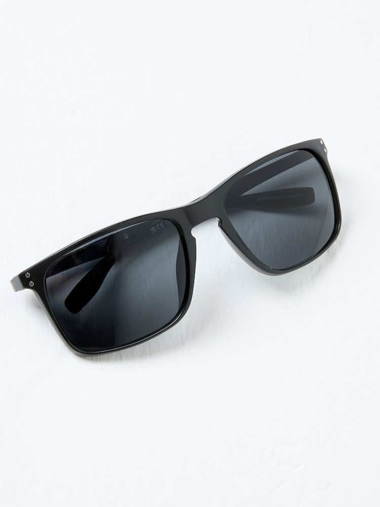 Fat Face Black Travis Sunglasses