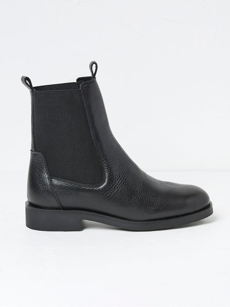 Fat Face Blair Black Chelsea Boots