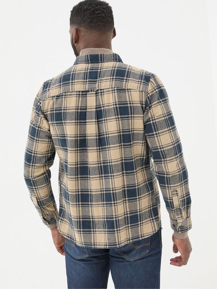 Fat Face Blake Blue Buffalo Check Shirt