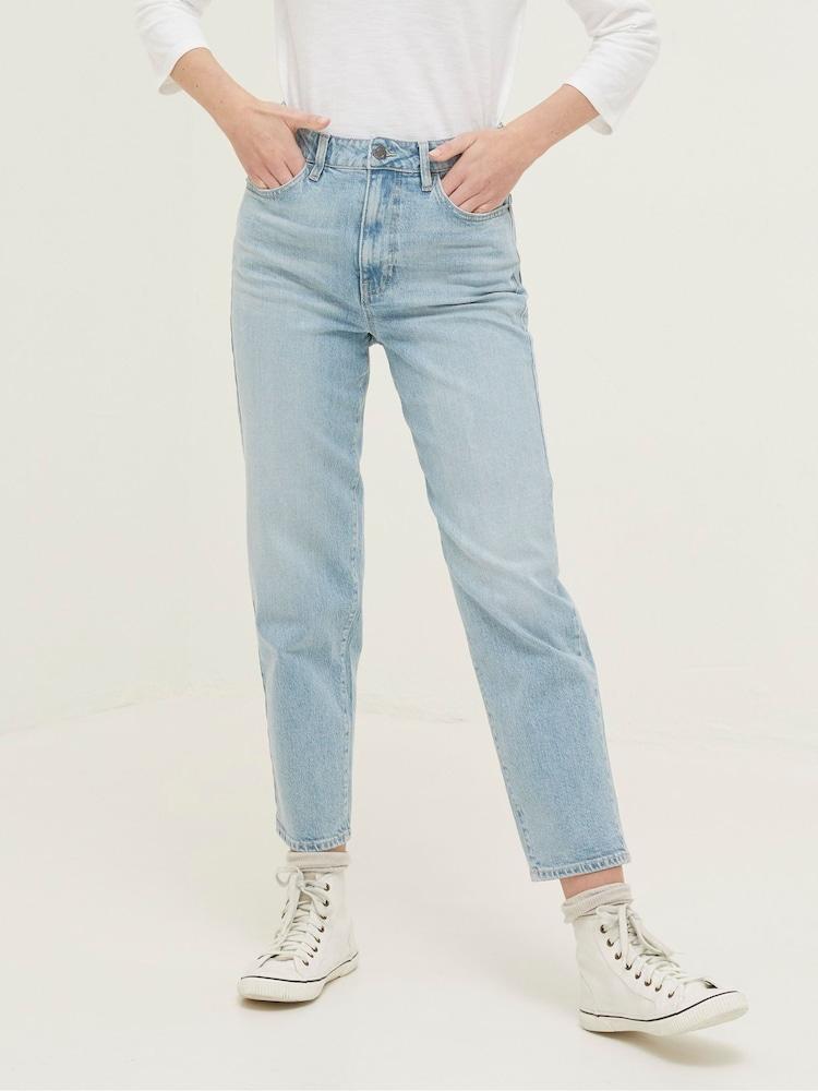 Fat Face Blue Bray Barrel Jeans