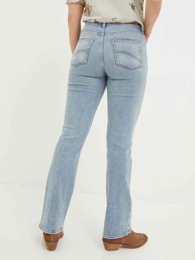 Fat Face Blue Brooke Bootcut Jeans