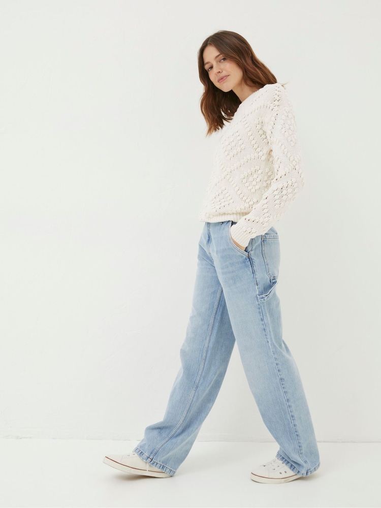 Fat Face Blue Caris Carpenter Jeans