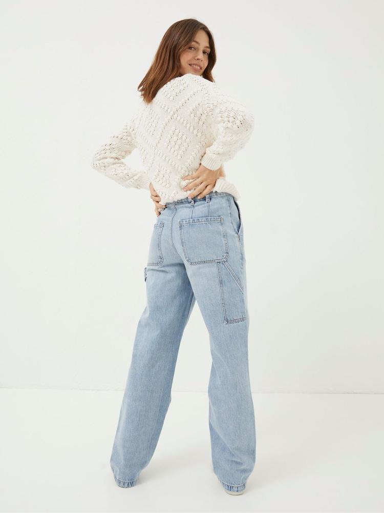 Fat Face Blue Caris Carpenter Jeans