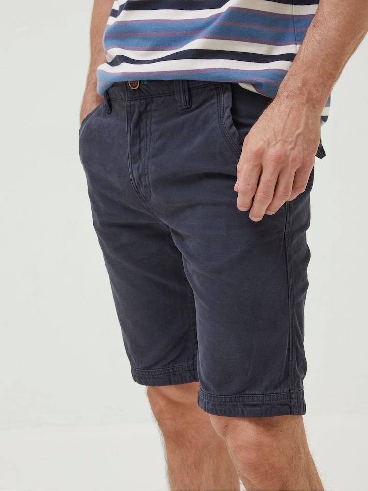 Fat Face Blue Cove Flat Front Shorts