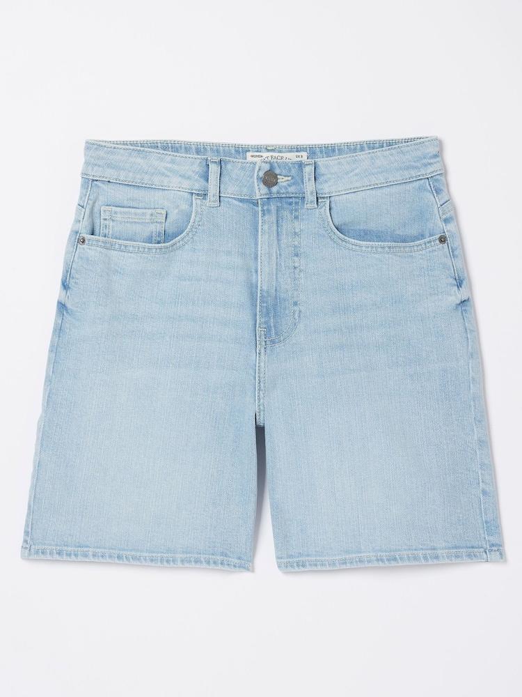 fat face Blue Darley Denim Shorts