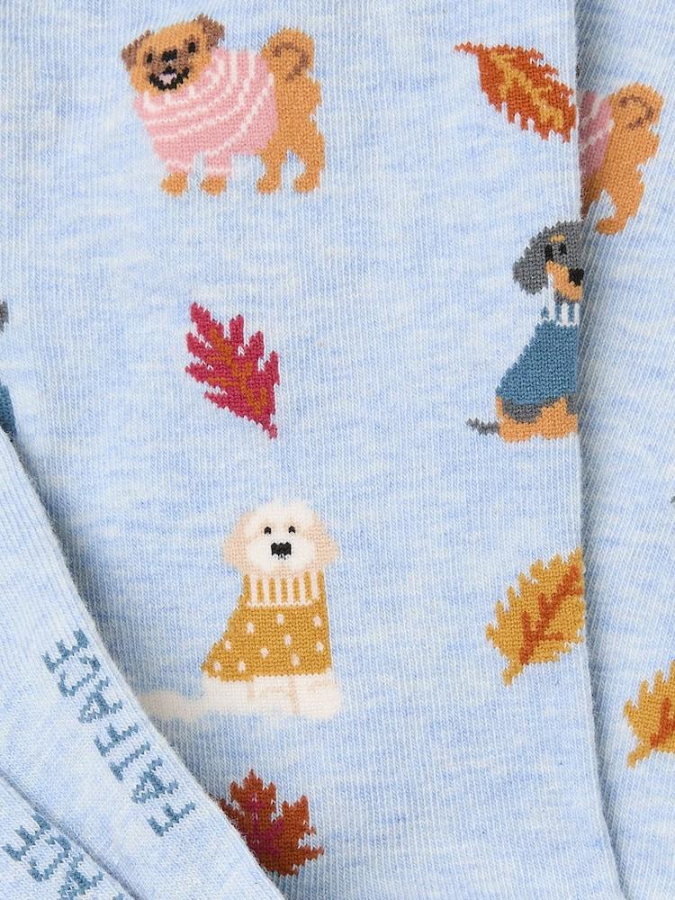 fat face Blue Dog Socks