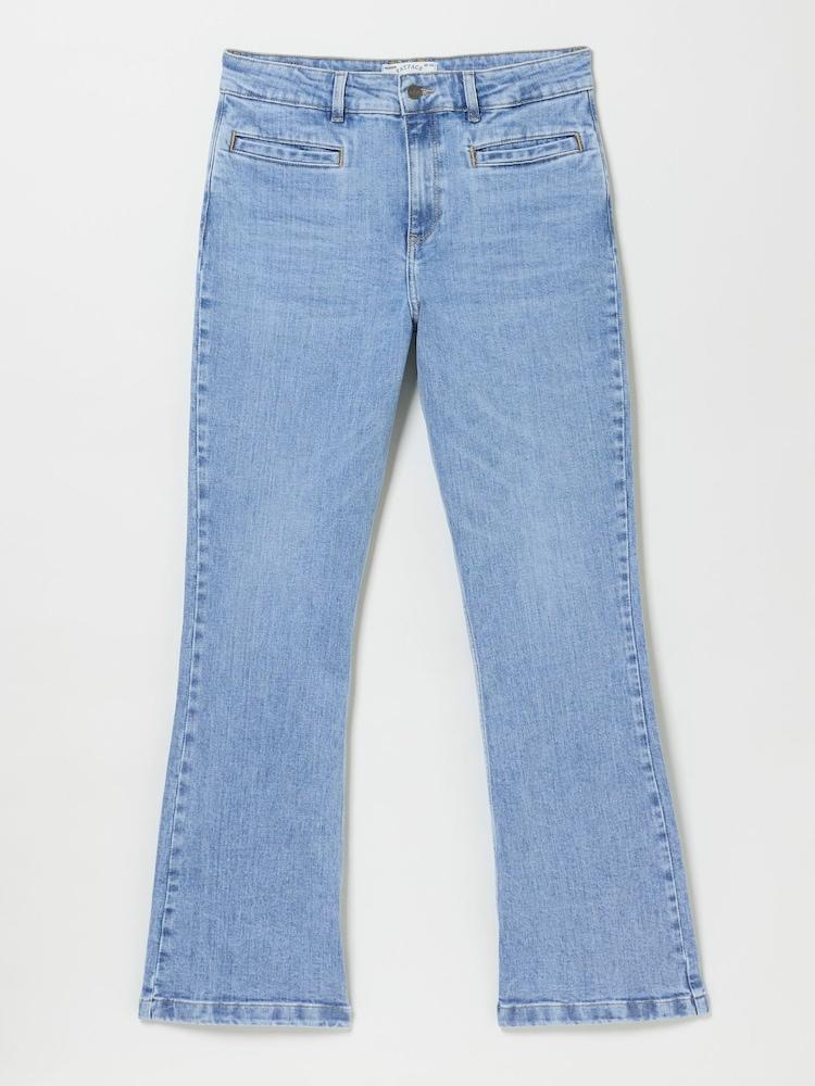 fat face Blue Fly Flare Jeans