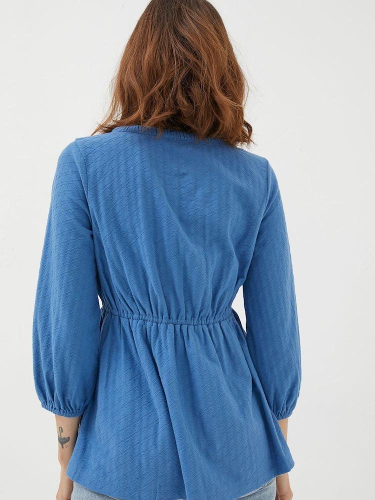 Fat Face Blue Francesca Top