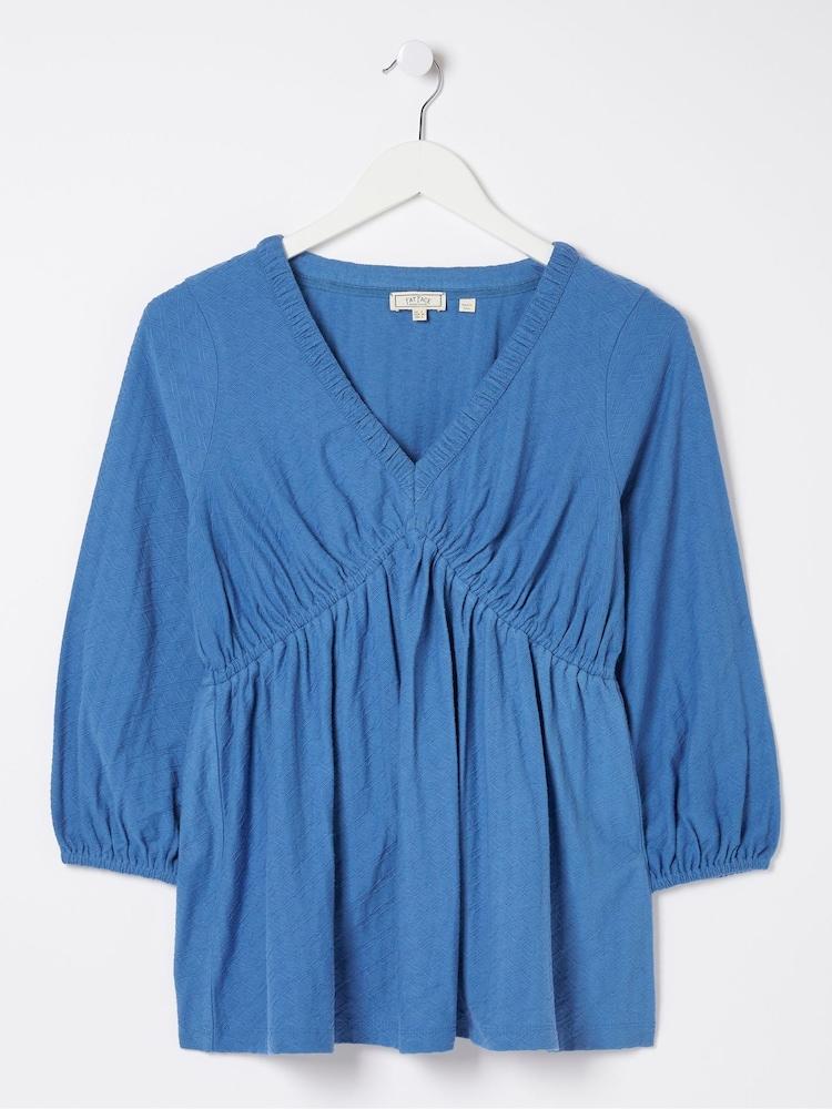 fat face Blue Francesca Top