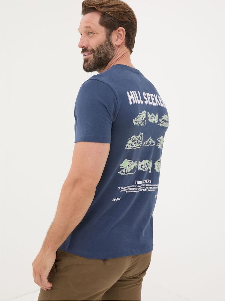 Fat Face Blue Hill Seekers T-Shirt