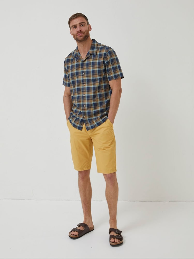 Fat Face Blue Kilcoy Check Shirt