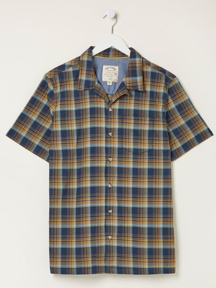 fat face Blue Kilcoy Check Shirt