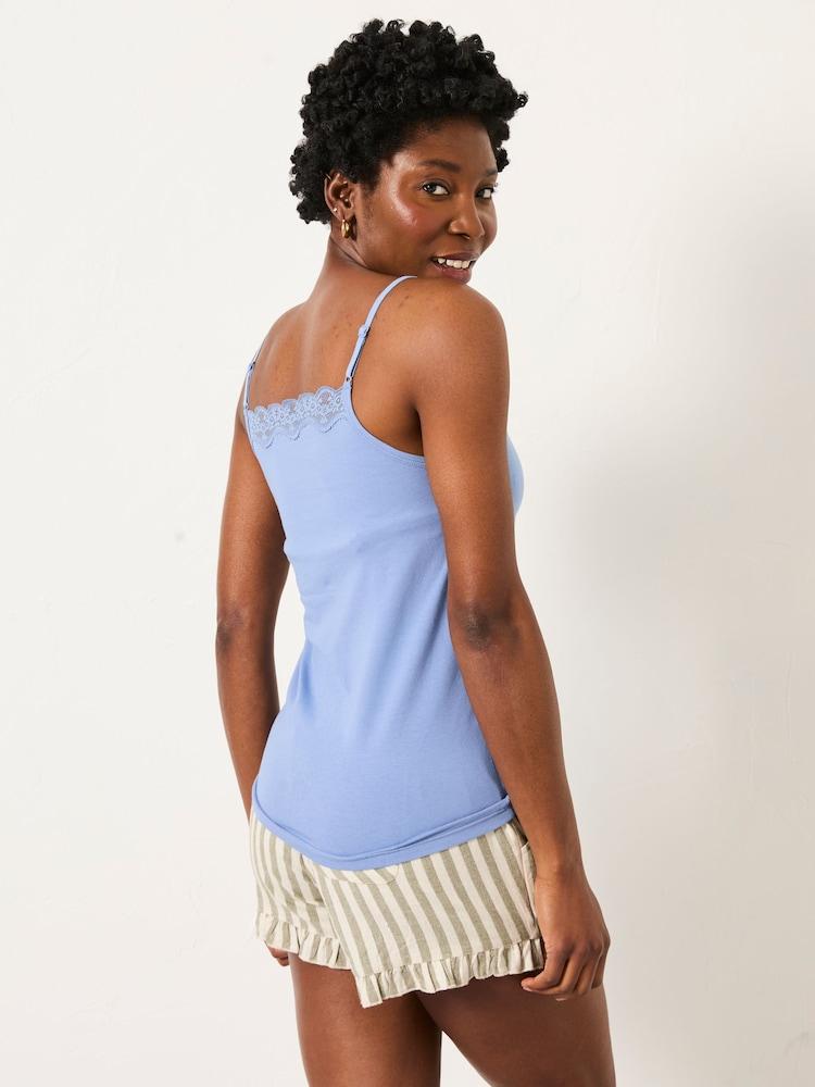 Fat Face Blue Lace Vest