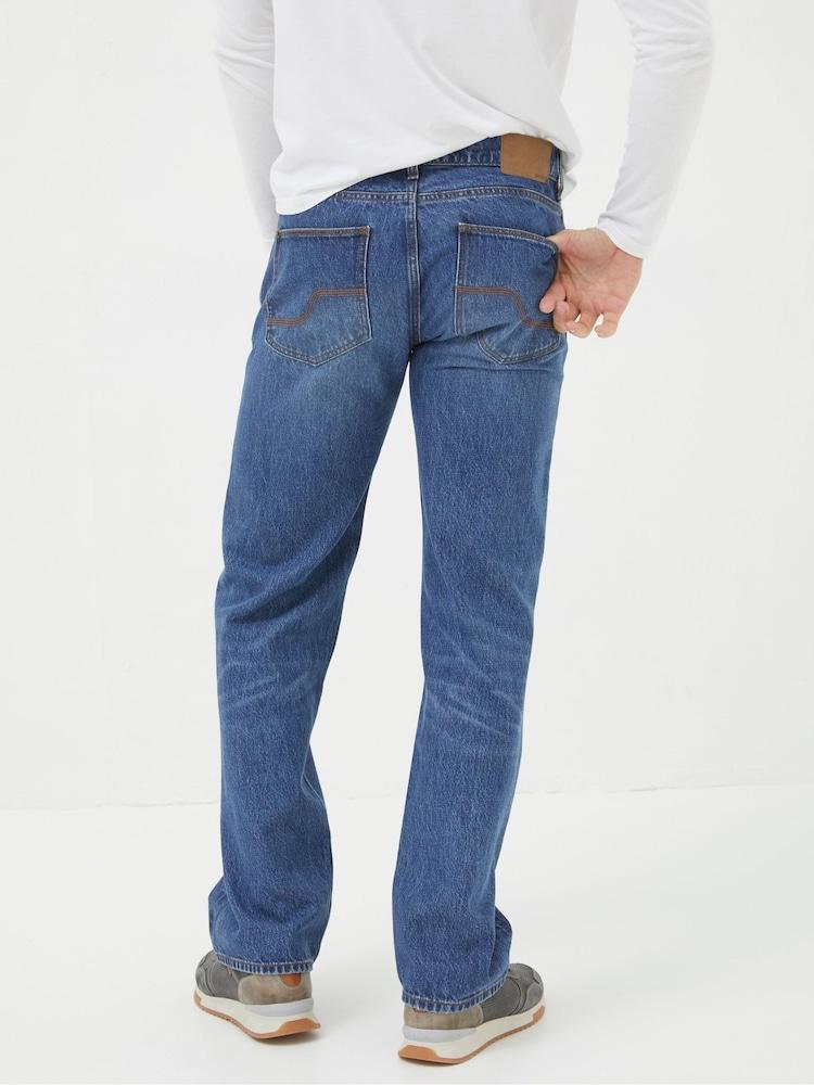 Fat Face Blue Loose Fit Jeans