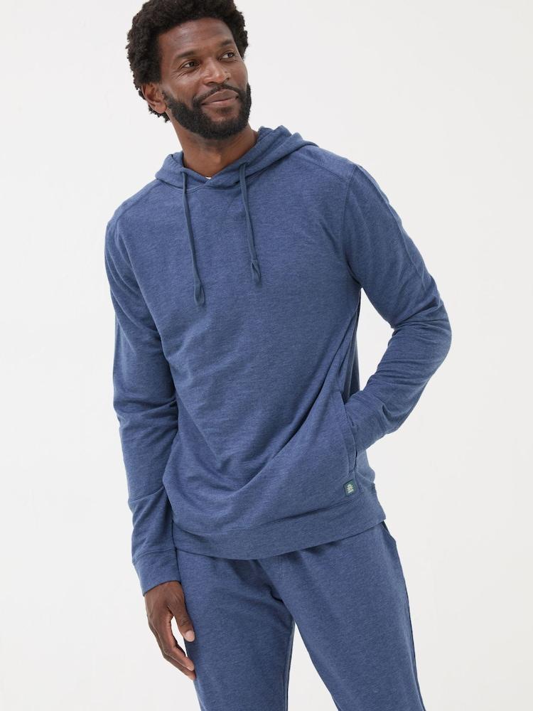 Fat Face Blue Lounge Hoodie