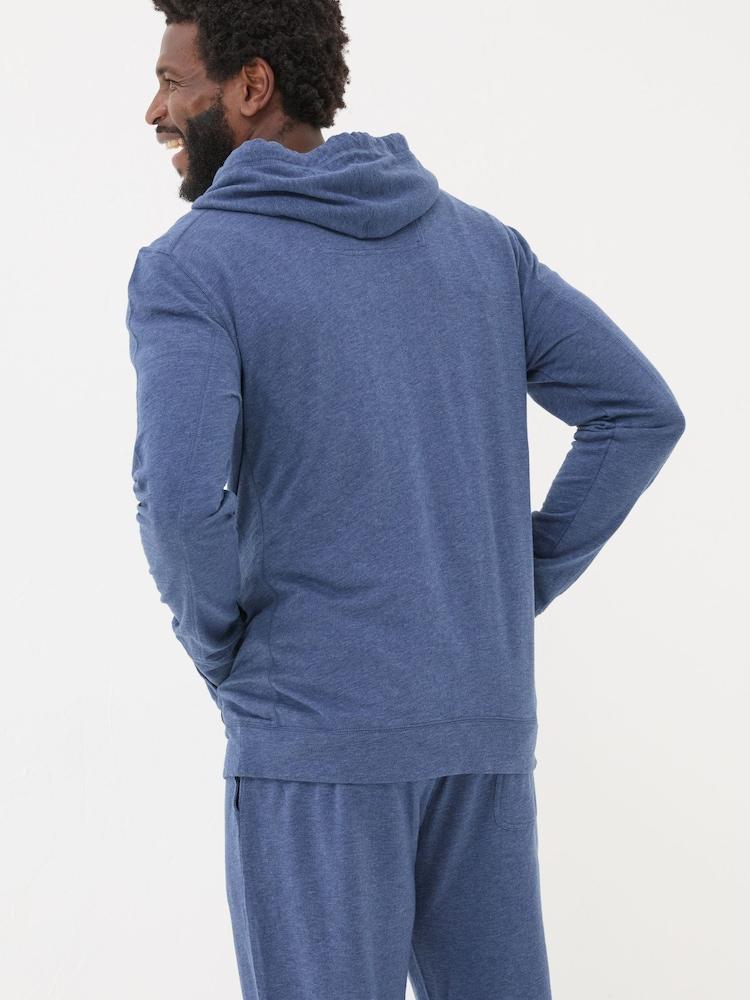 Fat Face Blue Lounge Hoodie