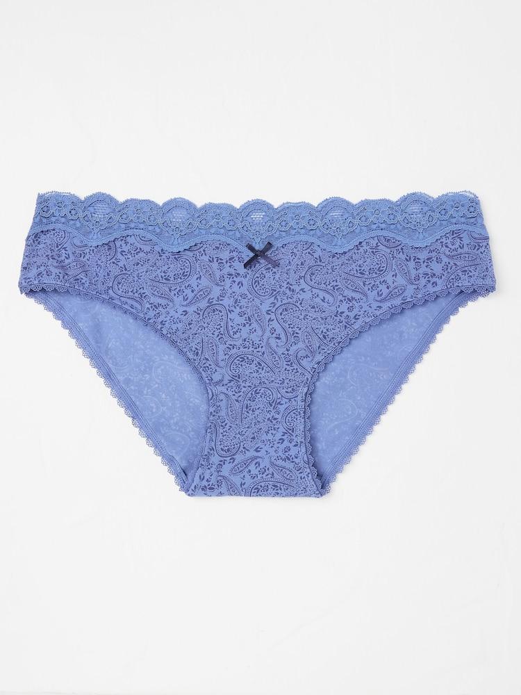 Fat Face Blue Mini Knickers