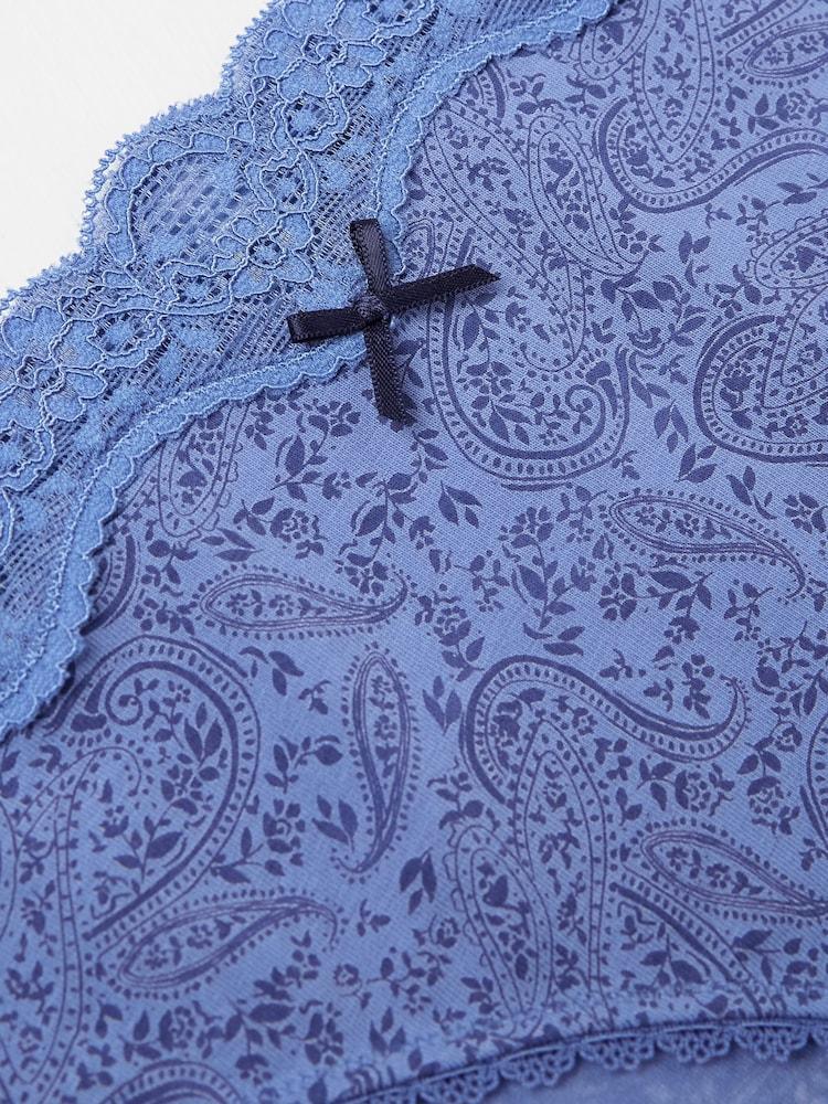 Fat Face Blue Mini Knickers