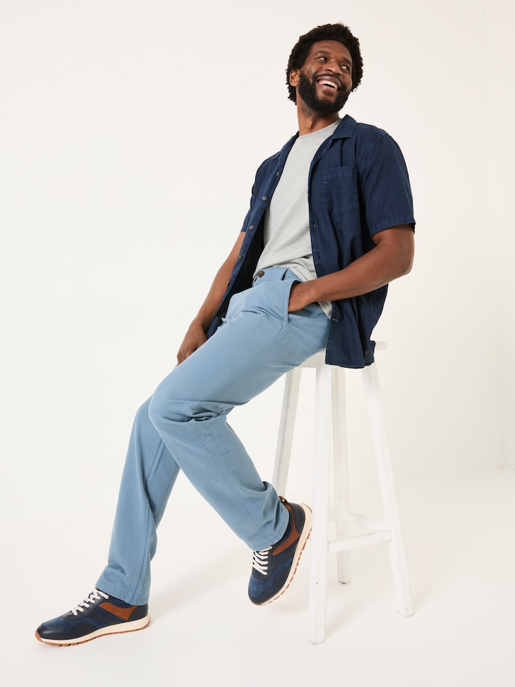 Fat Face Blue Modern Coastal Chinos