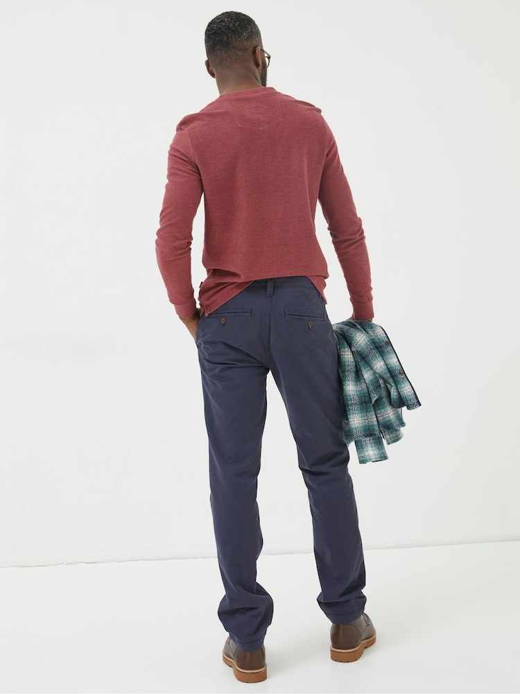 Fat Face Blue Modern Coastal Chinos