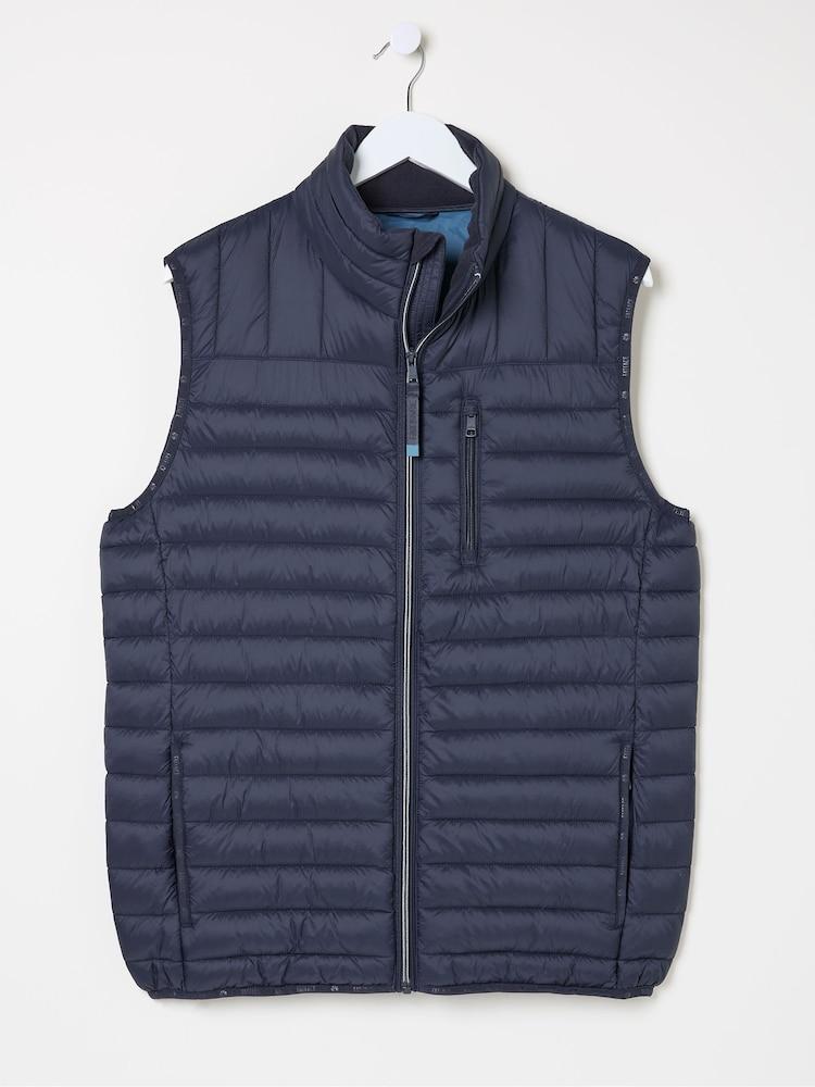 fat face Blue Navy Dartmouth Gilet