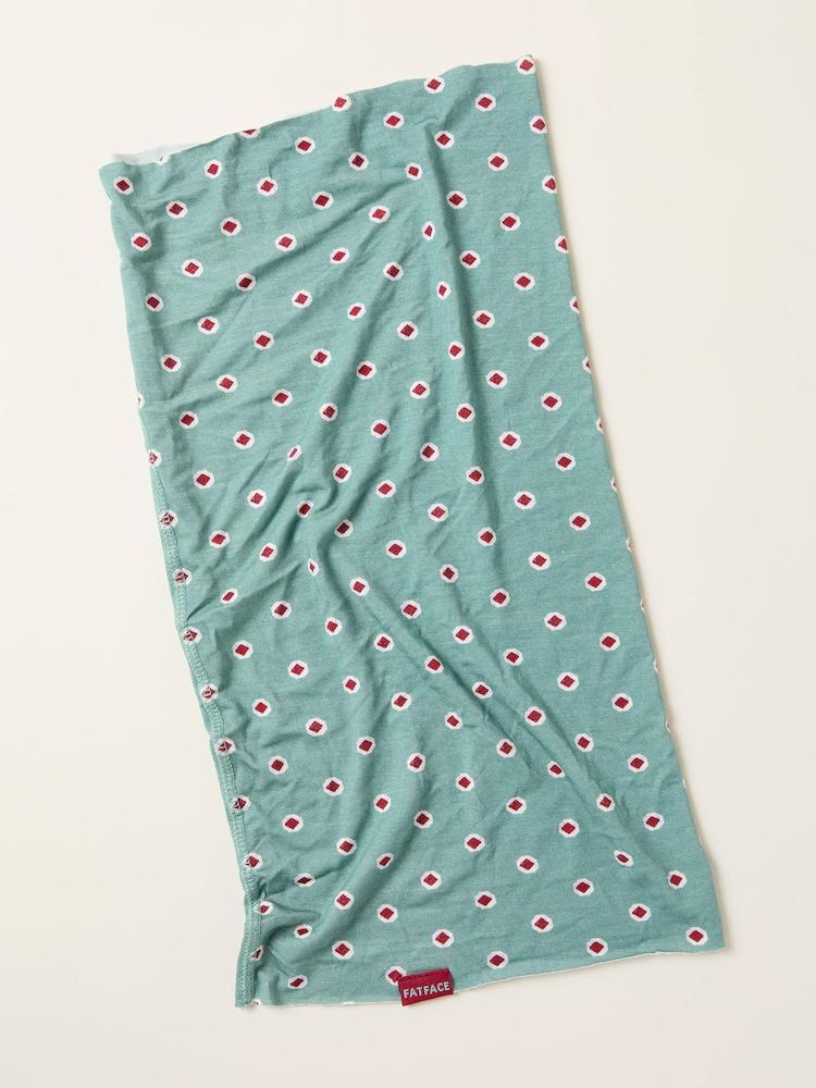 fat face Blue Paisley Print Multi Snood