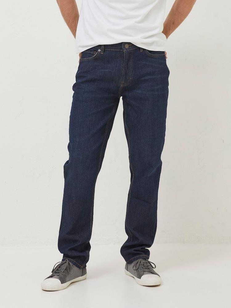 Fat Face Blue Slim Vintage Wash Jeans