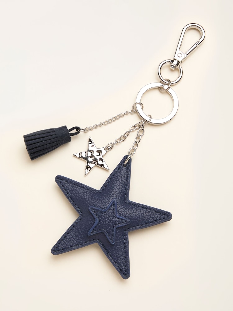 Fat Face Blue Star Charm