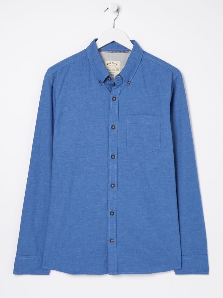 fat face Blue Tadlow Shirt
