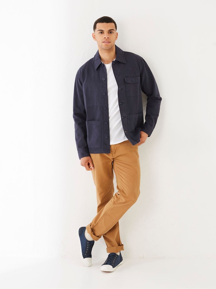 Fat Face Blue Worker Jacket