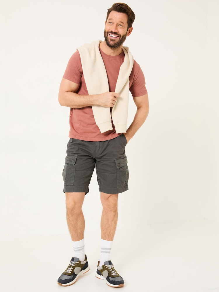 Fat Face Breakyard Dark Grey Cargo Shorts