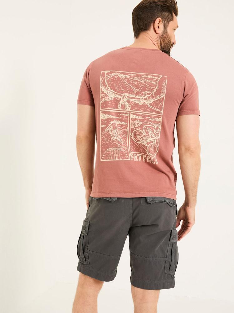 Fat Face Breakyard Dark Grey Cargo Shorts