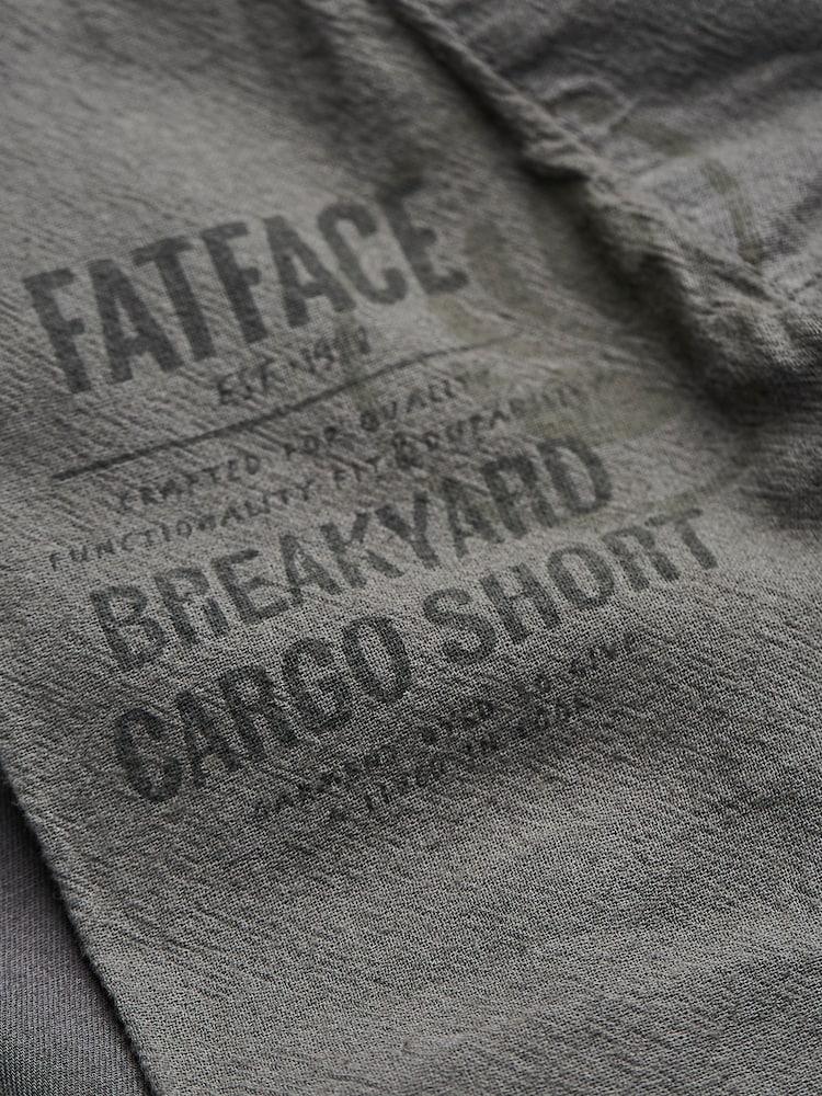fat face Breakyard Dark Grey Cargo Shorts