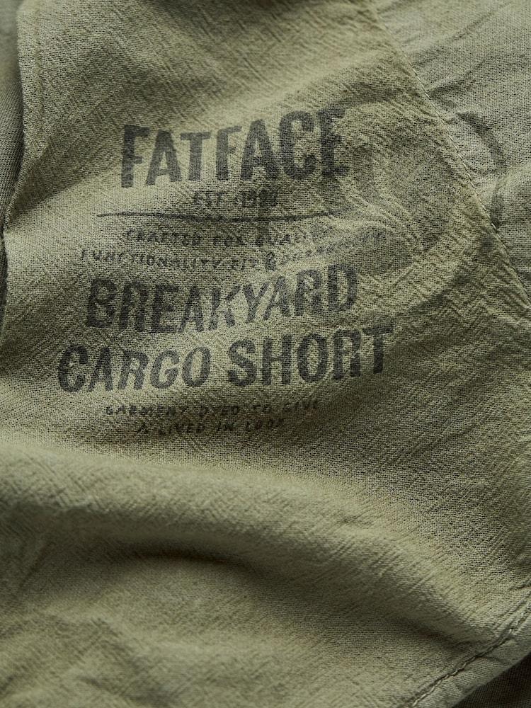 fat face Breakyard Khaki Green Cargo Shorts