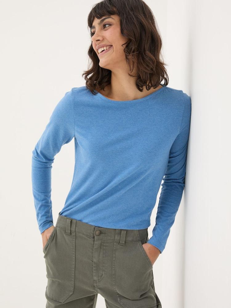 Fat Face Bree Blue Cobalt T-Shirt