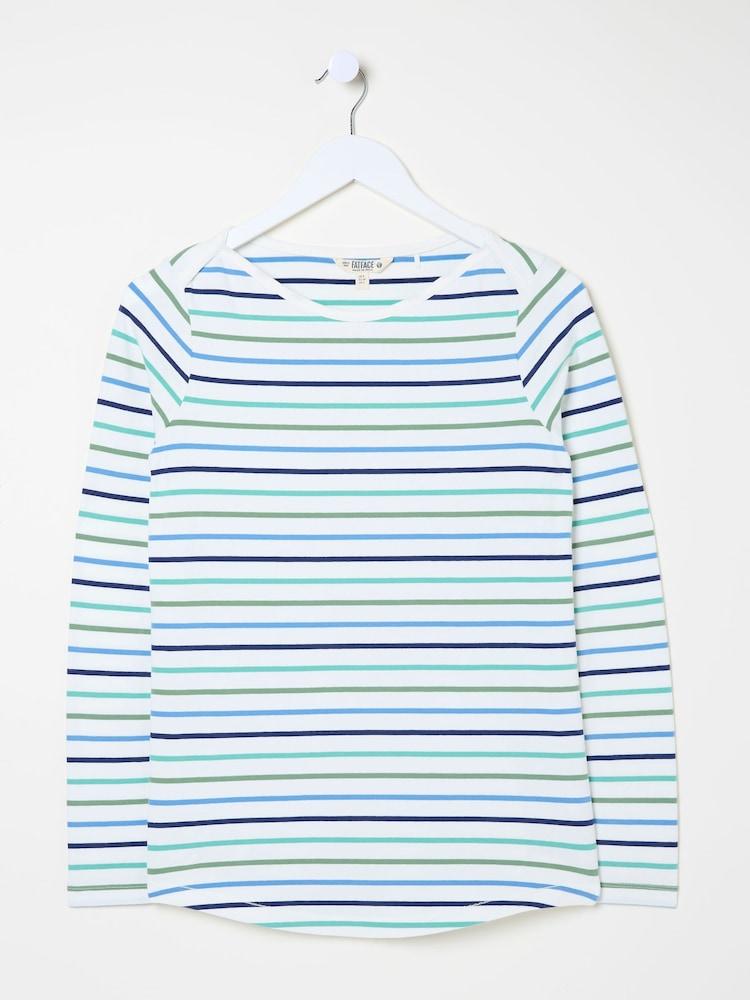fat face Breton Teal Blue T-Shirt