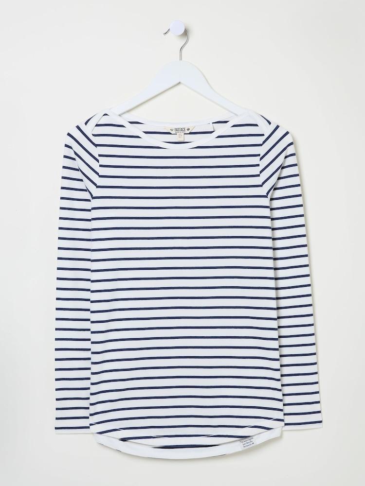 fat face Breton White T-Shirt