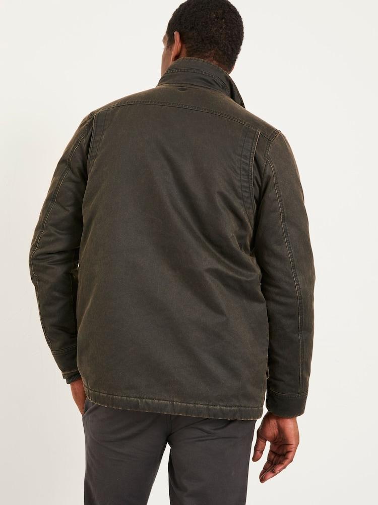 Fat Face Broadsands Brown Flap Pocket Jacket