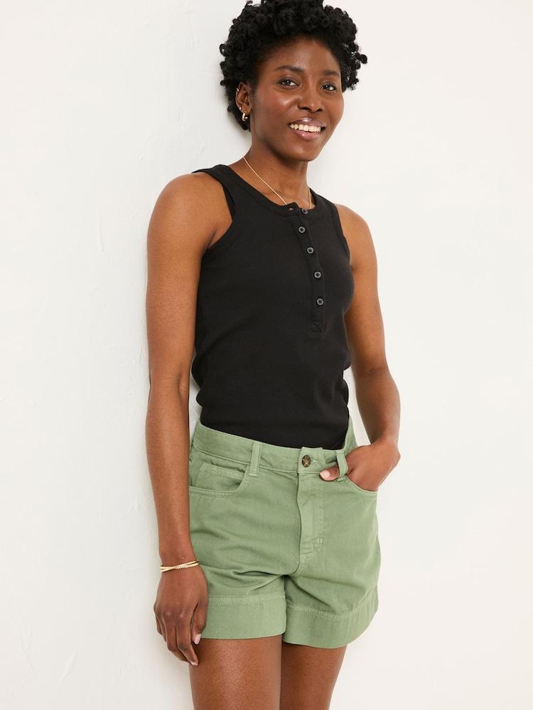 Fat Face Broadway Mint Green Woven Shorts
