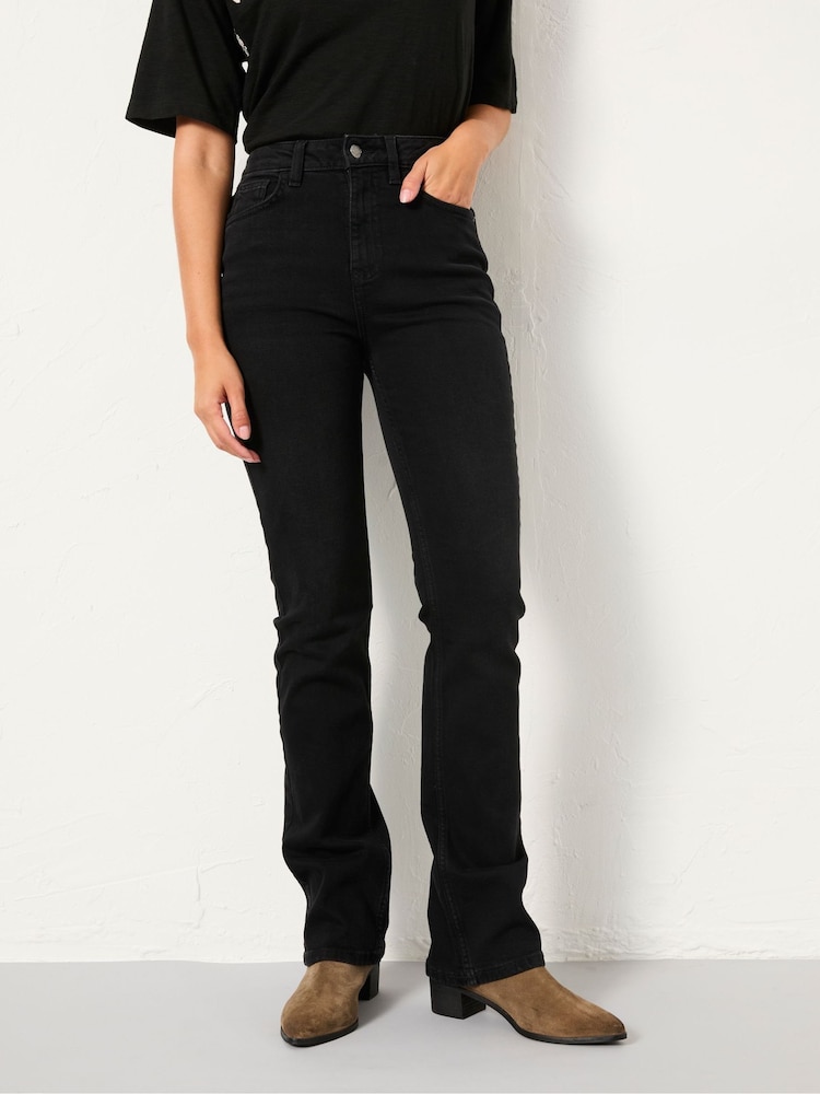 Fat Face Brooke Black Bootcut Jeans
