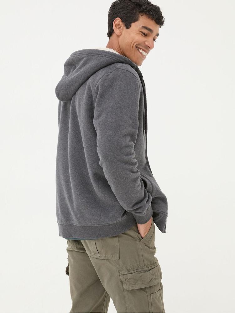 Fat Face Brooke Charcoal Grey Hoodies