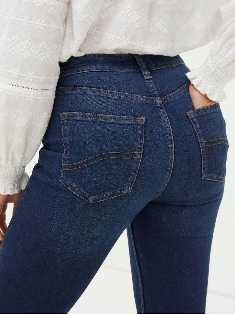 Fat Face Brooke Dark Blue Bootcut Jeans