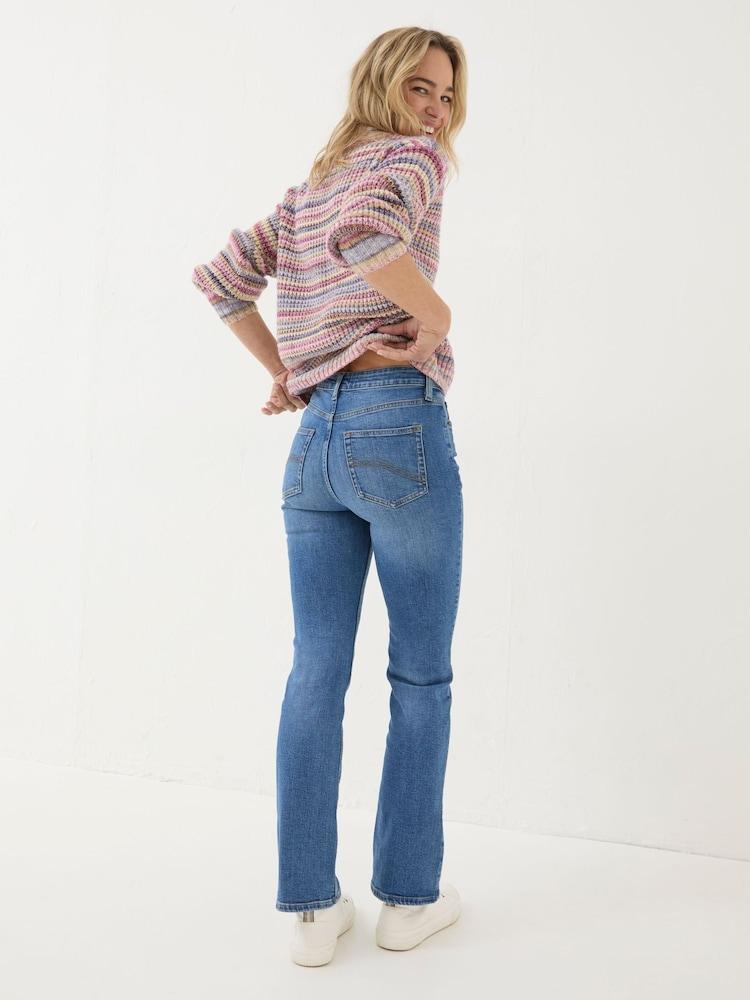 Fat Face Brooke Denim Vintage Bootcut Jeans