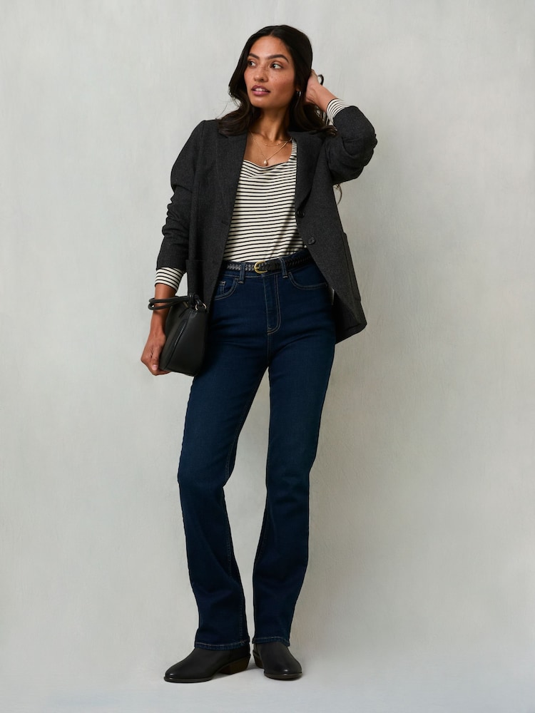 Fat Face Brooke Ink Bootcut Jeans